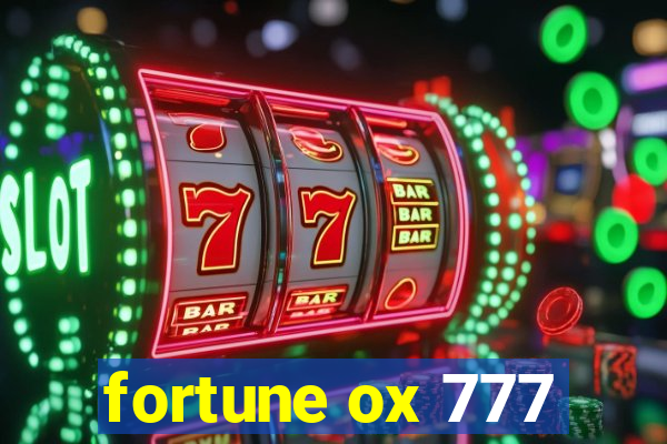 fortune ox 777